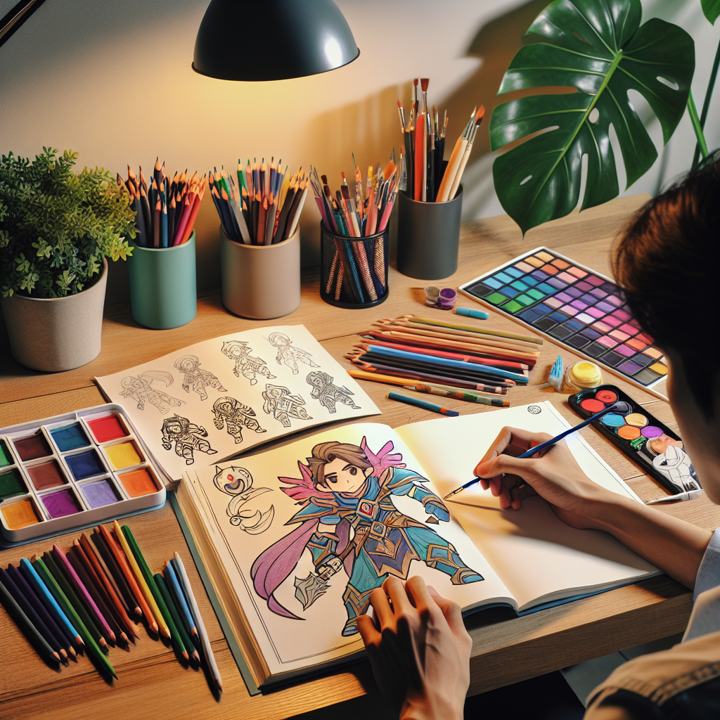 Panduan Praktis Mewarnai Karakter Mobile Legends untuk Pemula