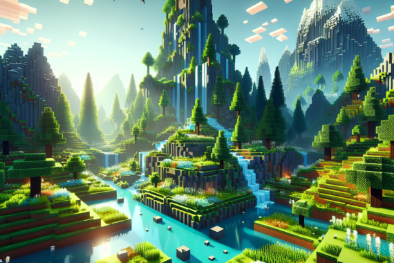 Eksplorasi Keajaiban Alam: Pemandangan Menakjubkan di Minecraft