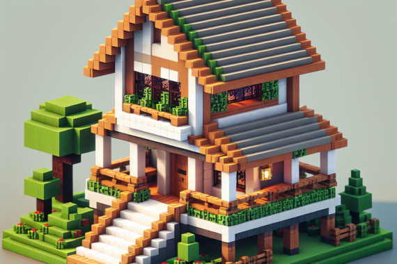 Inspirasi Desain Rumah Minimalis di Minecraft yang Cocok untuk Pemula