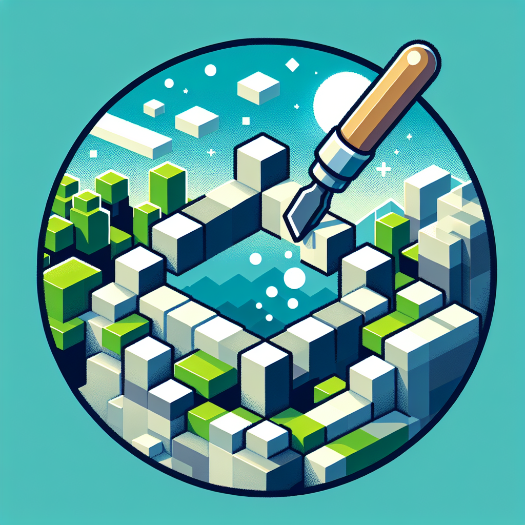 Membuat Lingkaran Sempurna di Minecraft dengan Mudah