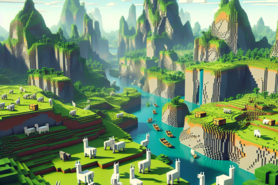 The Fascinating Role of Llamas in Minecraft's Expansive World
