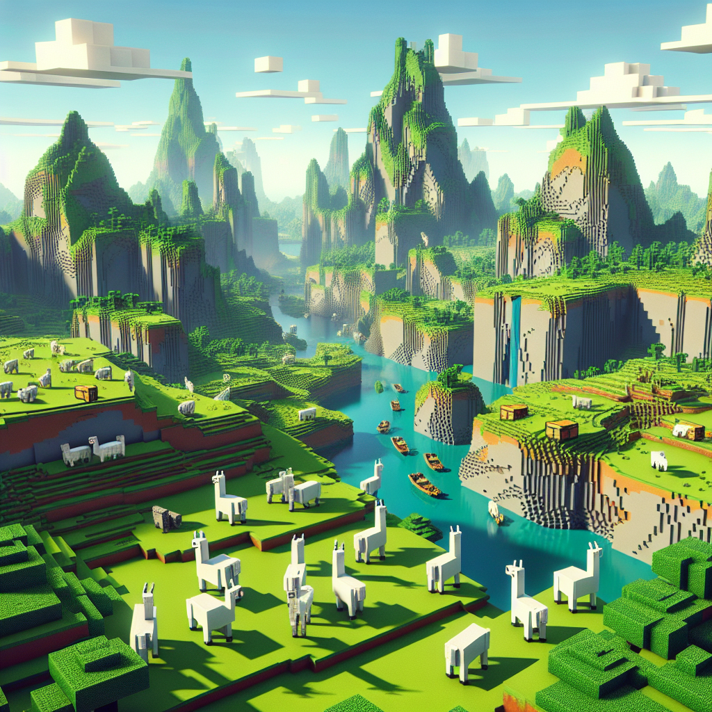 The Fascinating Role of Llamas in Minecraft's Expansive World